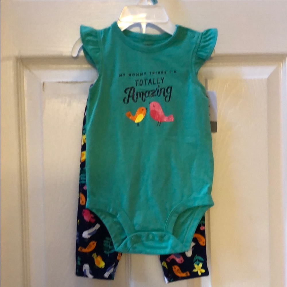 Carters 2 piece outfit